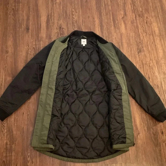 Vans Boom Olive Long Jacket Boom Olive Green NWT - Picture 5 of 14